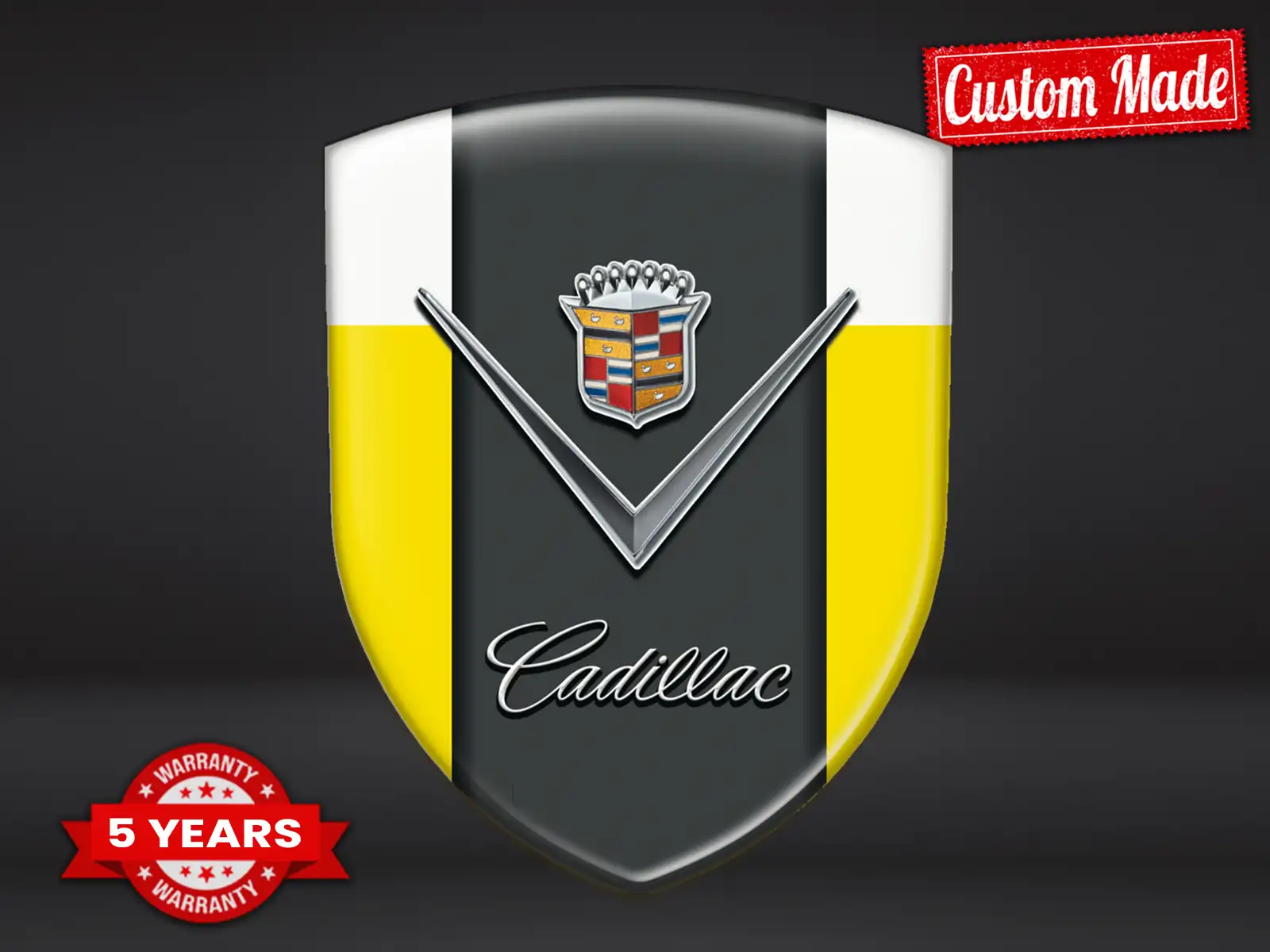 Cadillac Auto-Buchstabenaufkleber Business ST